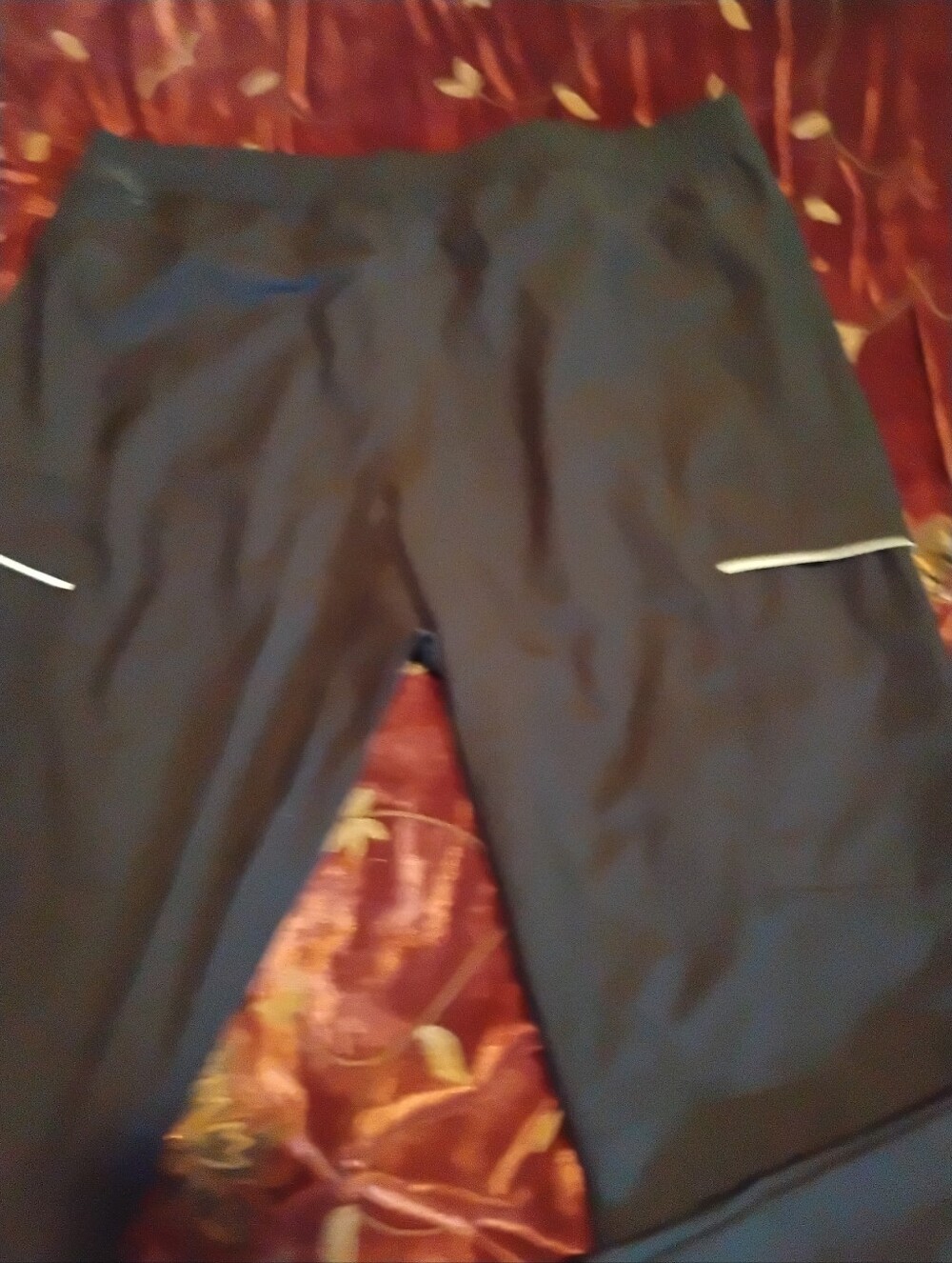 Quiksilver Men’s Black Track Pants - Size Large/Grand - NWOT Reflective Details - Picture 3 of 11